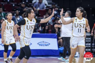 Tacky Tacatac and the UST Growling Tigresses in the UAAP Season 87 women's basketball finals