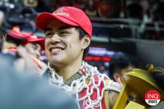 NCAA Season 100 Finals MVP Clint Escamis of Mapua Cardinals.